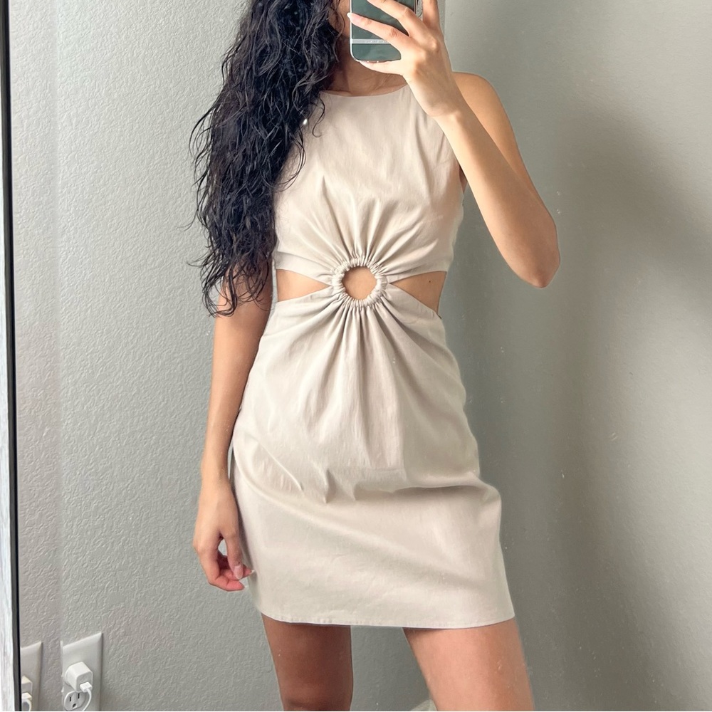 Zara Cut Out Summer Dress